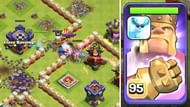 Using King's Giant Gauntlet in Chief of the North Challenge (Image via Judo Sloth Gaming / YouTube)